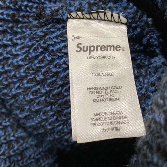 Supreme Twisted Loose Guage Beanie - Picture 3 of 3